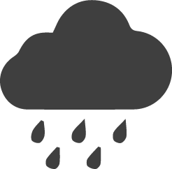 rain cloud icon